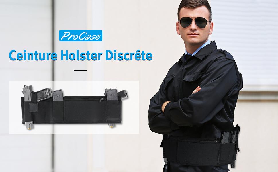 Ceinture Holster Discréte