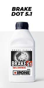 brake dot 5.1 liquide de frein IPONE