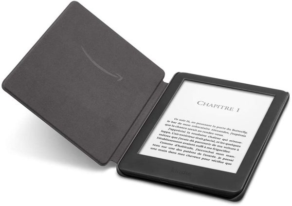 Étui en tissu pour Kindle, Noir anthracite – Image 3