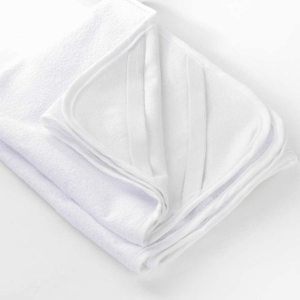 Lot de 2 draps-Housse+ alèse 50x83 imperméable Oeko TEX 00% Coton Compatible Berceau cododo Next2me, Lullago, Safety First (Etoiles Gris/Blanc) – Image 8