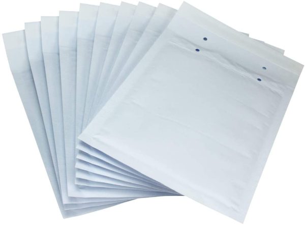 Paquet de 10 Enveloppe Bulle Petit Format Enveloppes Bulles Enveloppe Matelassée Enveloppe à Bulles Grand Format Enveloppe à Bulle Blanc A11 - 120x170 mm