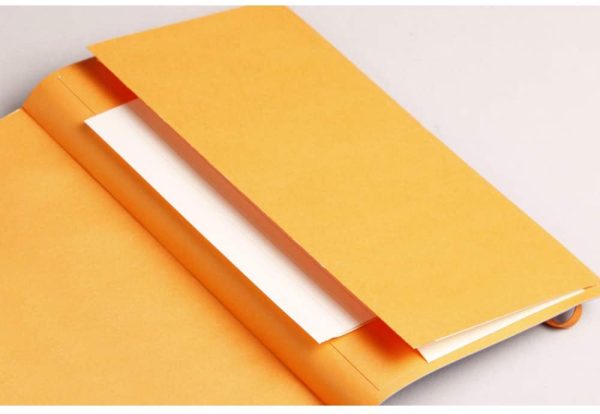 RHODIA 117746C - Carnet Souple Bullet Goalbook Anis - A5 - Pointillés Dot - 240 pages - Papier Clairefontaine Ivoire 90g - 2 Rubans, Fermeture Élastique - Couverture Simili Cuir - rama – Image 8