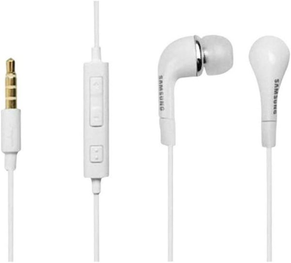 EHS64 3,5 mm écouteurs Intra-Auriculaires avec télécommande ??Blanc