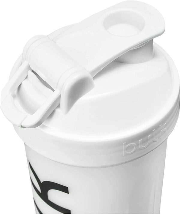 Bulk Shaker Iconic, Protéine Shaker, Blanc Glace, 750 ml – Image 3