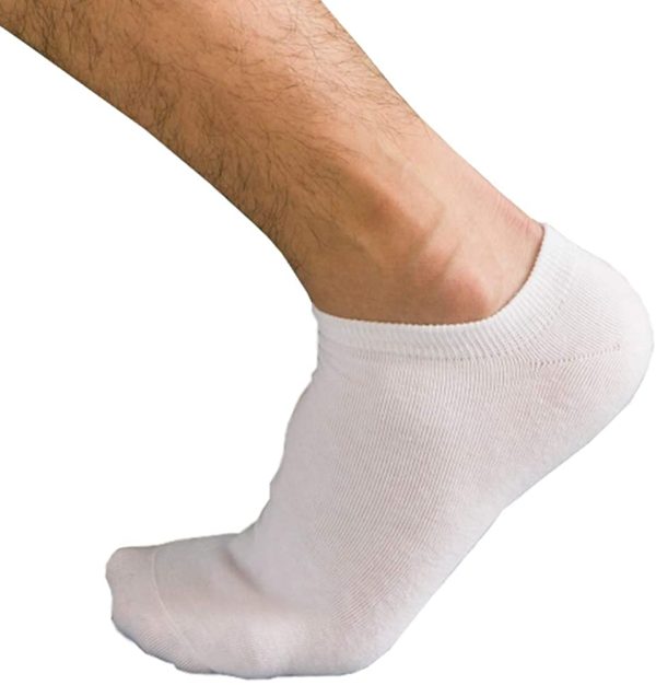 Budermmy Lot de 6 ou 10 paires Chaussette Hommes et Femmes chaussettes sport courtes Coton socquettes – Image 4