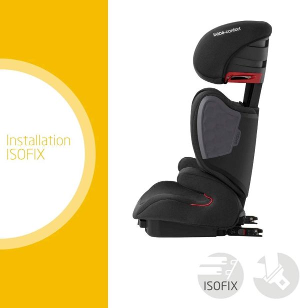 Bébé Confort Tanza, Siège auto Groupe 2/3 (15 à 36 kg), ISOFIX, de 3,5 à 12 ans, Noir – Image 2