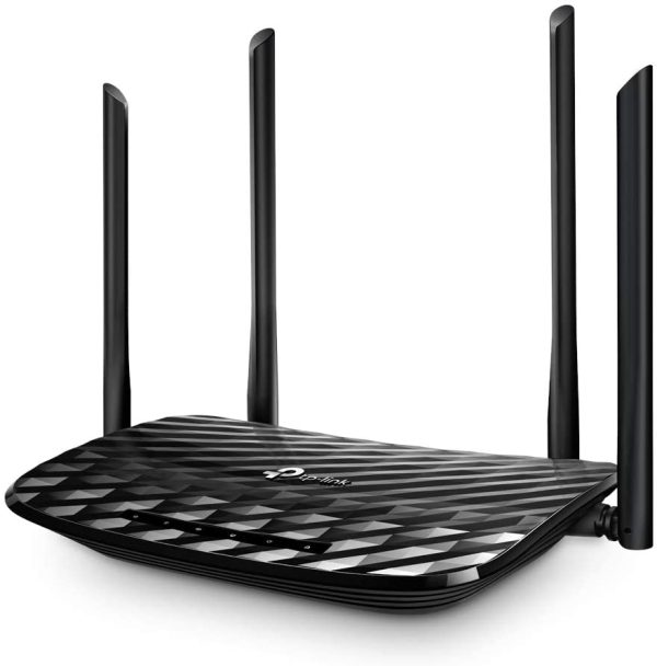 Routeur WiFi AC1200 Mbps, MU-MIMO WiFi, Dual-band, 5 ports Gigabit (Ethernet 4 ports ), 4 antennes externes et 1 antenne interne, compatible avec toutes les box du marché, Archer C6 – Image 2