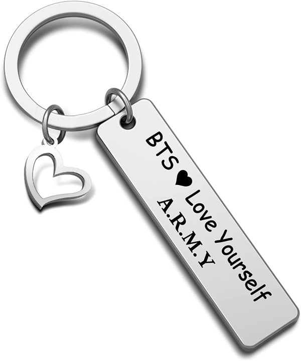 EIGSO Porte-clés BTS Love Yourself - Cadeau pour les fans des Bangtan Boys – Image 6