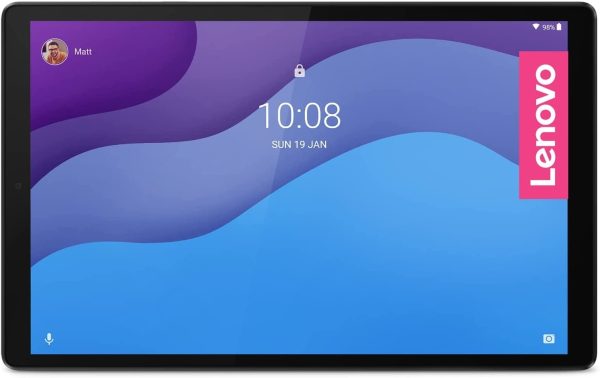 Tab M10 HD Plus 25,5 cm (10,1"), 1280 x 800, HD, WideView, Touch Tablette PC (MediaTek Helio P22T, 2 Go de RAM, 32 Go eMCP, Wi-FI, Android 10) Gris – Image 2