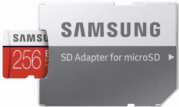 Evo Plus 256 Go Carte microSD avec Adaptateur 8772656000