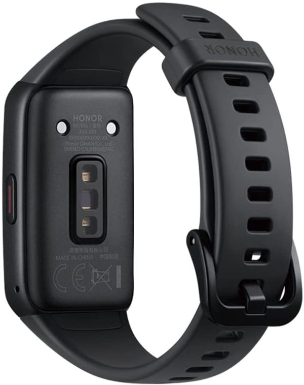 HONOR Band 6 ??Bracelet connecté ??Ecran AMOLED 1.47" ??Suivi SPO2 - Moniteur de fréquence Cardiaque et de Stress ??Suivi du Sommeil ??Noir – Image 4