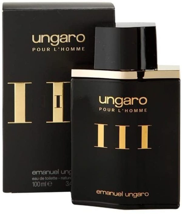 EMANUEL UNGARO Homme III Eau de Toilette pour Homme, 100 ml