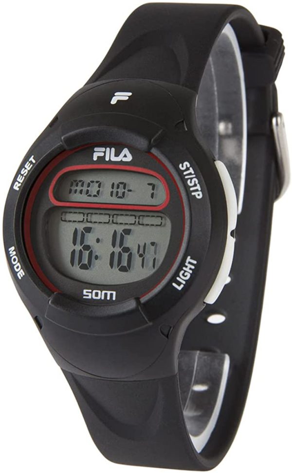 FILA Montre pour enfant, style numérique, type : enfants et adolescents