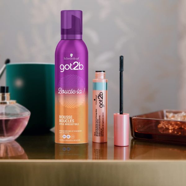 Schwarzkopf - Got2b - Mascara Cheveux - Bye Bye Baby Hair - Fixe les Petits Cheveux - Fixation Légère - Cheveux Indisciplinés - Mascara de 16 ml