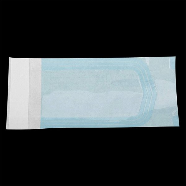 Pochette de Stérilisation, Sac Auto-Scellant pour Sachet de Stérilisation 200pcs Cachetage Rapide et Efficace 130 x 57mm/5.12 x 2.24inch