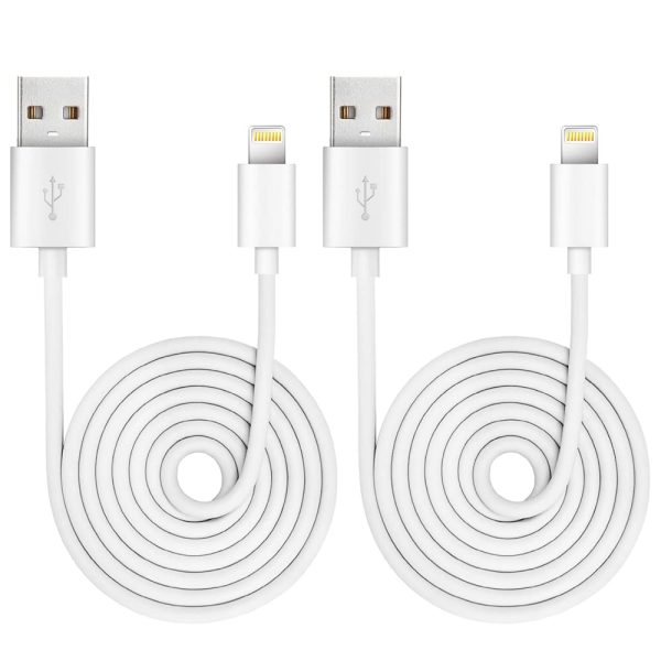 Chargeur iPhone [Certifié Apple MFi] 2 x 6 pieds Câbles USB vers Lightning Câble de charge Transfert de synchronisation de données Compatible avec iPhone 13 12 11 Pro Max XS XR X 8 7 SE iPad – Image 6