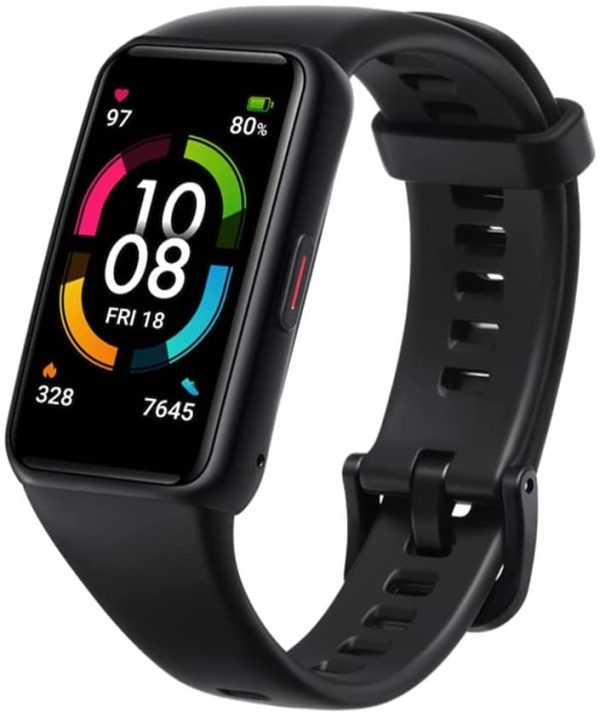 HONOR Band 6 ??Bracelet connecté ??Ecran AMOLED 1.47" ??Suivi SPO2 - Moniteur de fréquence Cardiaque et de Stress ??Suivi du Sommeil ??Noir – Image 5