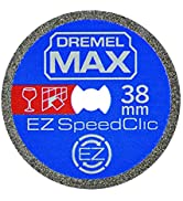 Dremel MAX Roue de coupe haute performance (SC545DM) Disque de coupe revêtement diamant avec syst...