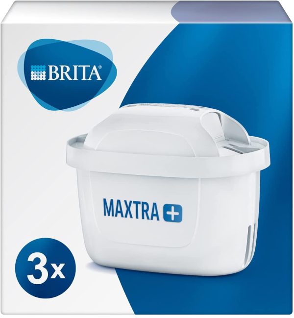 Cartouche de filtre à eau Brita Maxtra+, blanche, Plastique, blanc, Lot de 3 – Image 9