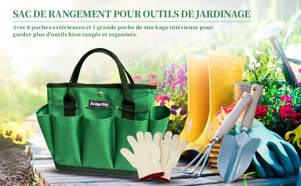 Sac de Rangement d'outil de Jardinage