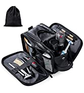 Elviros Trousse de Toilette pour Homme avec Grande Capacité, Trousse de Maquillage avec Imperméab...