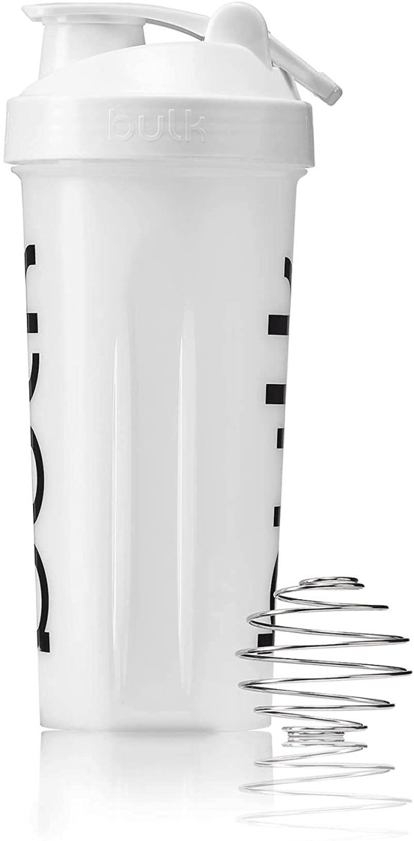 Bulk Shaker Iconic, Protéine Shaker, Blanc Glace, 750 ml – Image 4