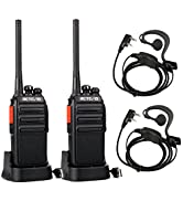 Retevis RT24 Plus Talkie Walkie Rechargeable, PMR446 sans Licence 16 Canaux CTCSS/DCS, Talkie Wal...