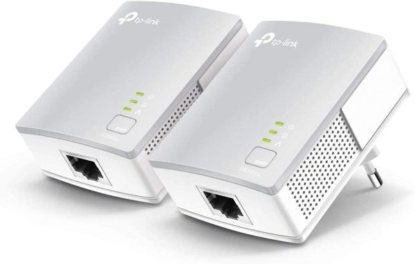 CPL 600 Mbps et Ports Ethernet, Prise CPL Kit de 2, Compatible avec tous les Anciens Modèles et toutes les box internet, Blanc, TL-PA4010 KIT – Image 4