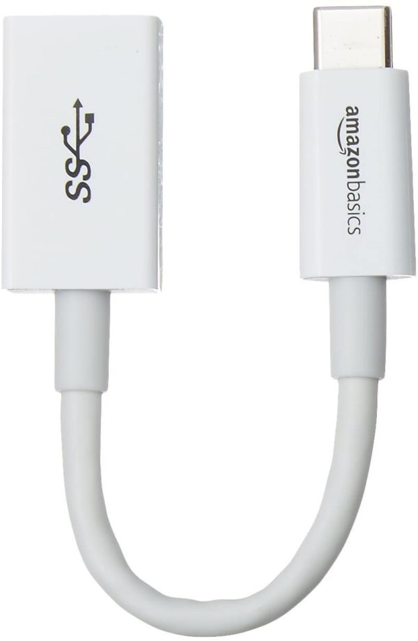 Adaptateur femelle USB Type-C vers USB 3.1 1e génération - Blanc – Image 5