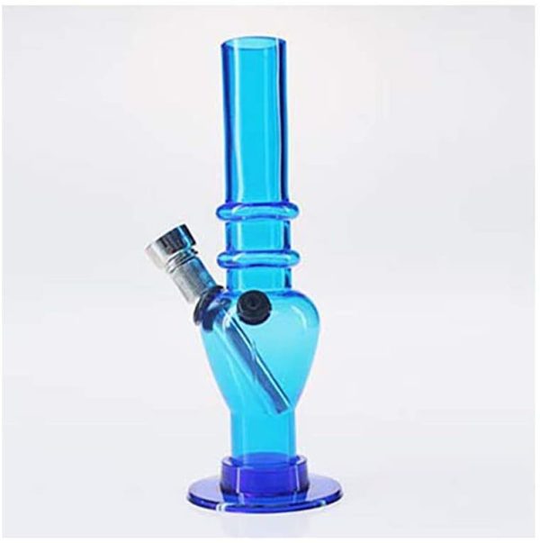 Le Bazaar Shop - Bong Bang Pipe A Eau en Acrylique Rouge 16cm – Image 2