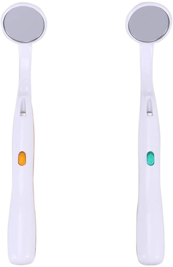 HEALIFTY Miroir dentaire oral d'inspection de dent de bouche avec la lumière lumineuse LED 2PCS – Image 2