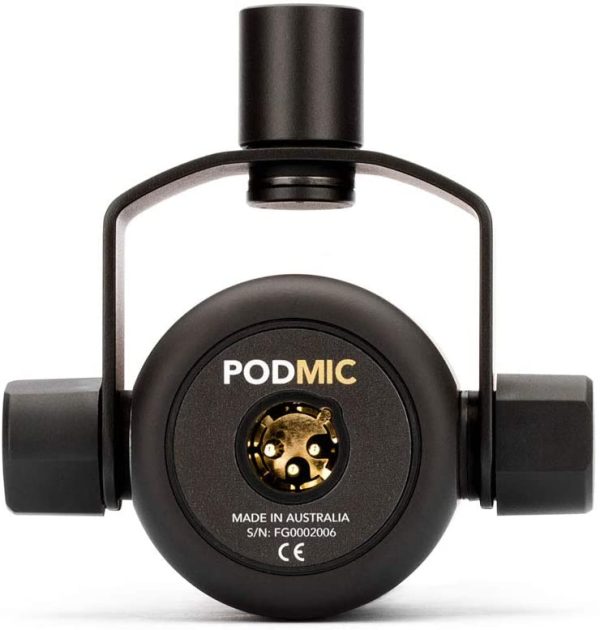 RØDE PodMic - Microphone dynamique de qualité broadcast avec support pivotant intégré pour les podcasts, le streaming, les jeux et l'enregistrement vocal – Image 5