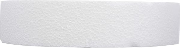 Rayher sphère polystyrène à 30 cm x 7 cm d épaisseur support polystyrène pratique pour présenter gâteau, gâteau bonbon, cake pop, etc. aussi idéal pour les activités d arts créatifs blanc – Image 4