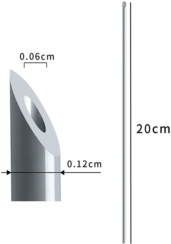 Aiguille de Crochet de ver de Terre Rapide épingles en Acier Inoxydable Outils de pêche Crochets d'appâts Aiguilles de Crochet sans évasion Outil de pêche – Image 7