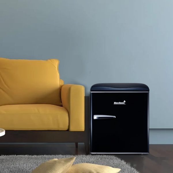 Mini Frigo de Chambre 48L - 230V, réfrigérateur de table à une porte, adapté à la maison, au bureau et à d'autres applications domestiques - (Noir/) – Image 5