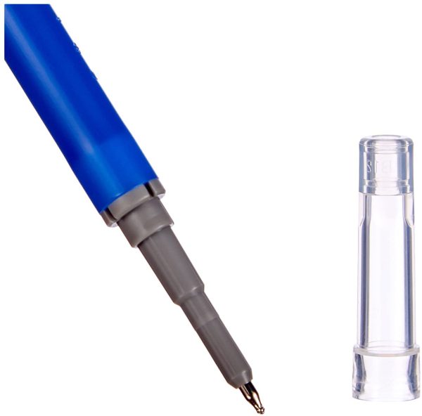 Pilot Frixion Point Bleu Pointe Fine, 3 recharges