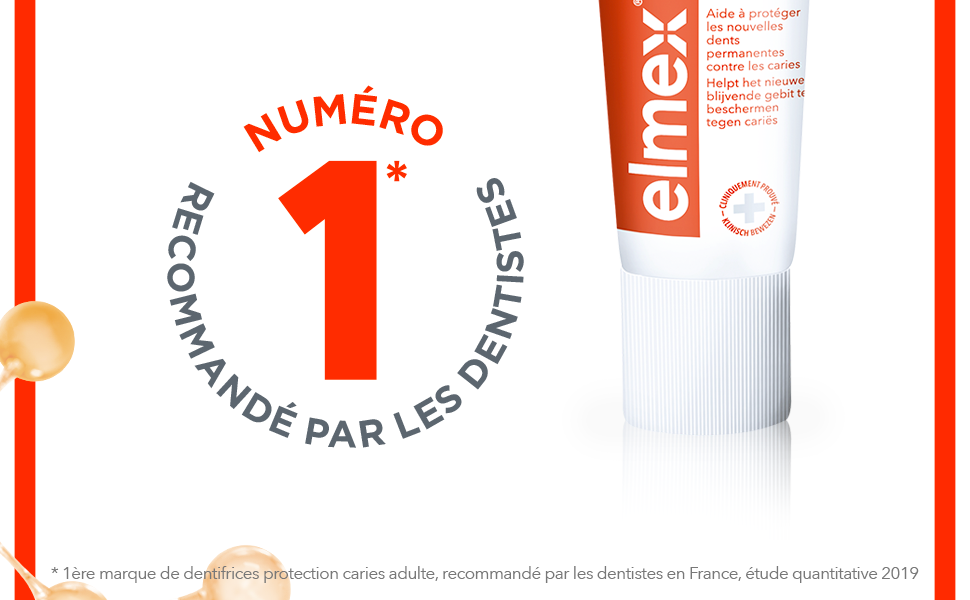 A+ elmex anti-caries dentifrice 