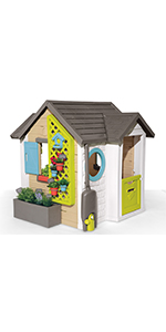 Maison Garden House Cabane de Jardin Enfant Maisonnette Enfants Exterieur