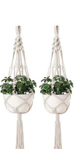  Macramé Pot Suspendu Macramé Plant Hangers