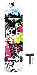 NACATIN Skateboard Komplettboard