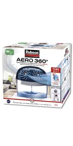 aero 360 absorbeur humidité anti moisissure odeur mauvaise pur air pastille recharge appareil