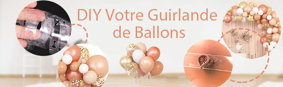 DIY votre girlande de balloons