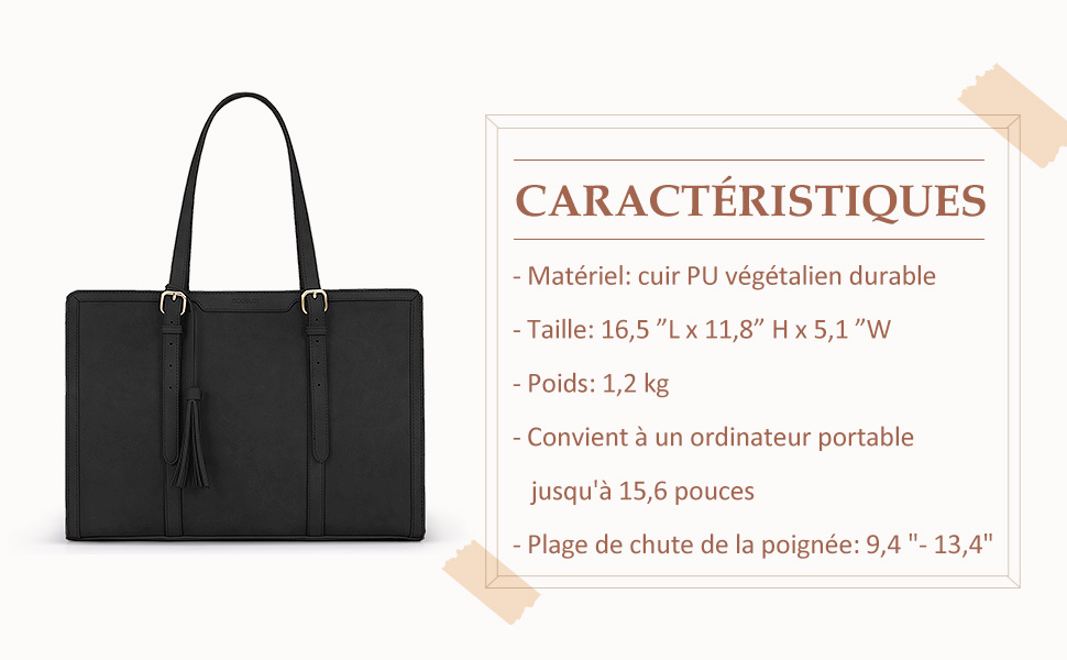 Sac Ordinateur Portable 15.6 Pouces