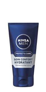 NIVEA MEN soin visage homme creme sensitive peau lotion gel pot hydrater protection corps gel mousse