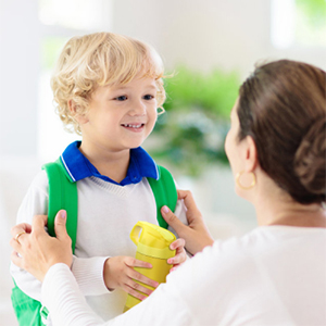 gourde enfant avec paille