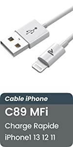 Cable iPhone Chargeur iPhone