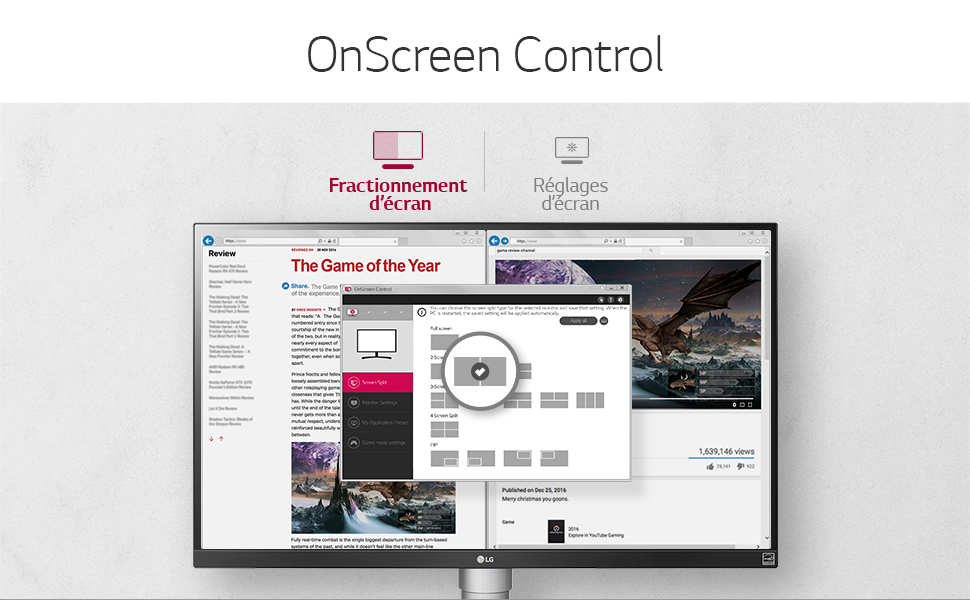 logiciel onscreen control