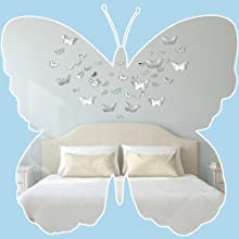 sticker mural papillon de chambre