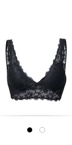 Soutien-Gorge Dentelle Rembourre Brassière Lace Bralette Bustier Lingerie