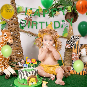 Jungle Decoration Anniversaire Garcon Safari Deco Anniversaire